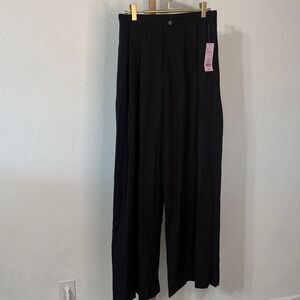 Wild Fable- Black high rise Wide-Leg Pants- Small
